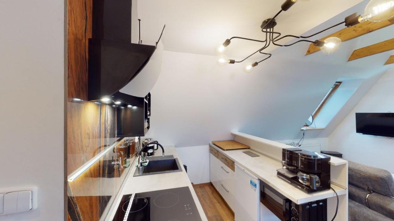 Apartman Atelier Vary V Nove Zrekonstruovanem Dome การ์โลวีวารี ภายนอก รูปภาพ
